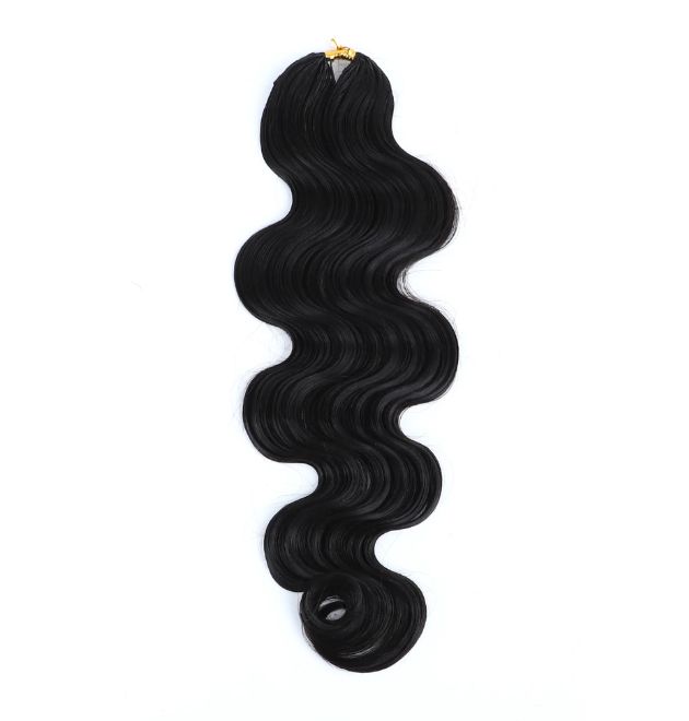 Body Wave Feather Crochet
