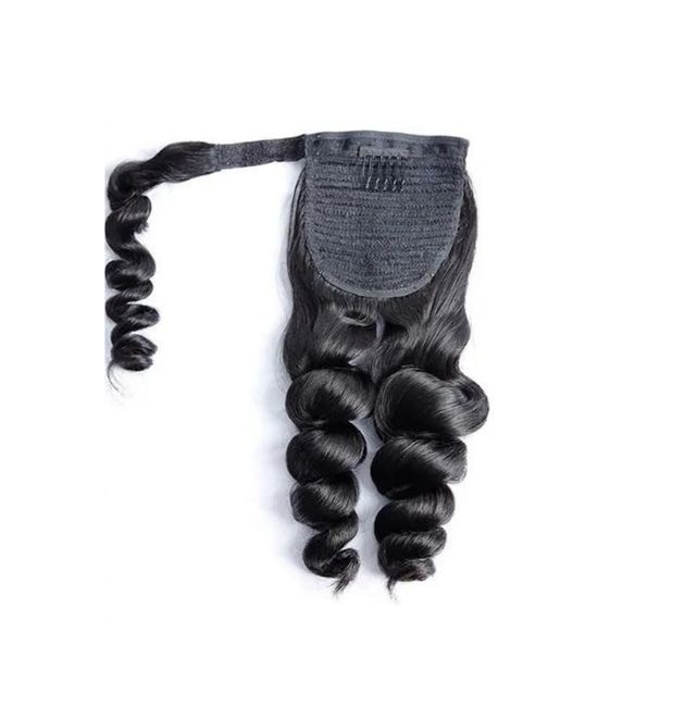 Loose Wave Ponytail Wrap